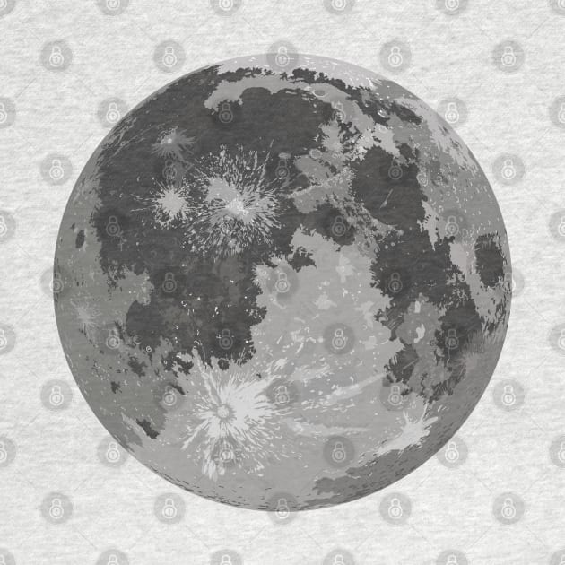 Moon by Jokertoons